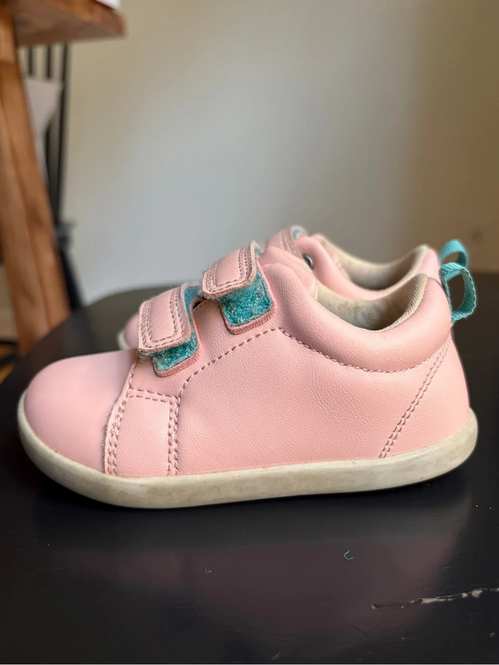 Ten Little Everyday Original Kids Sneakers Size 7.5 Blush Pink